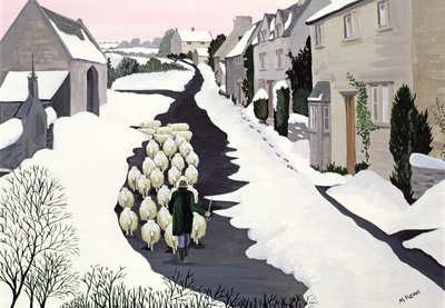 Whittington in Winter by Maggie Rowe
